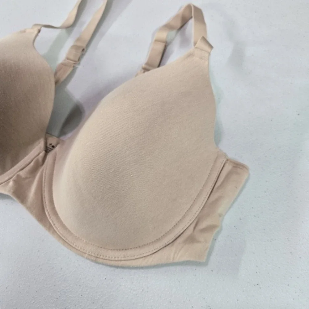 Bali Women Bra‎ 40D Beige T Shirt Underwired Strap Adjustable